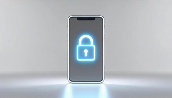 スマートフォンのセキュリティ スマートフォンのセキュリティの写真