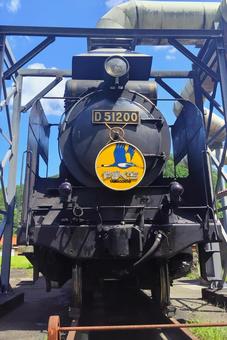SLやまぐち号 D51 SLやまぐち号 D51 sl,d51,やまぐち号の写真素材