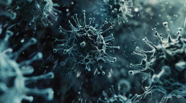 ウイルス　イメージの写真