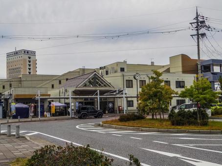 【滋賀県】米原市・米原駅東口 米原駅,米原駅東口,米原市の写真素材