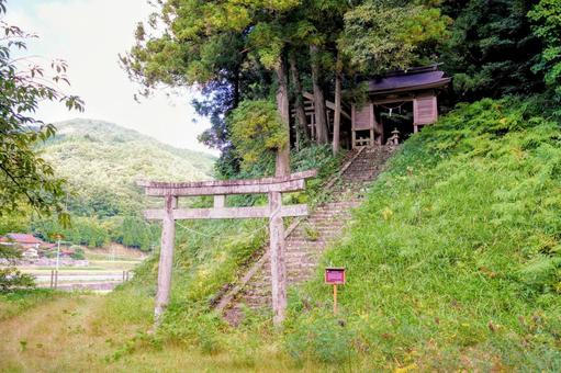島根・雲南市吉田の金屋子神社 島根・雲南市吉田の金屋子神社の写真
