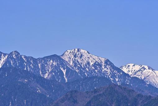 北アルプス~唐沢岳~ 北アルプス~唐沢岳~ 北アルプス,唐沢岳,餓鬼岳コブの写真素材