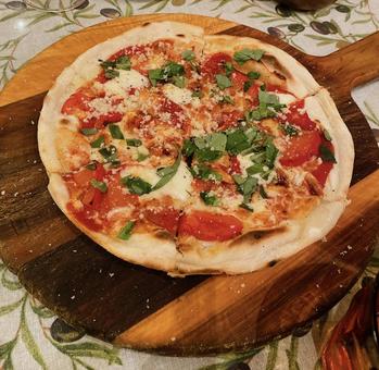 Photo, pizza, margherita, margherita pizza, 