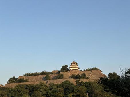 そびえ立つお城 そびえ立つお城の写真
