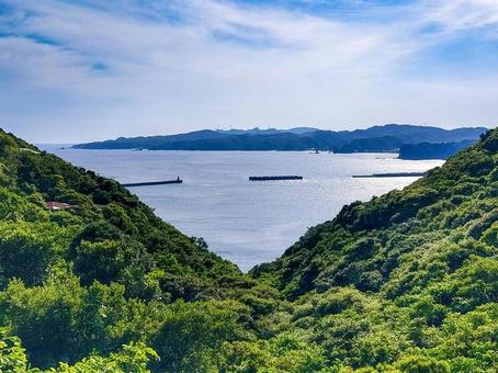 南伊豆、下田の見晴須崎台からの眺望 南伊豆、下田の見晴須崎台からの眺望の写真