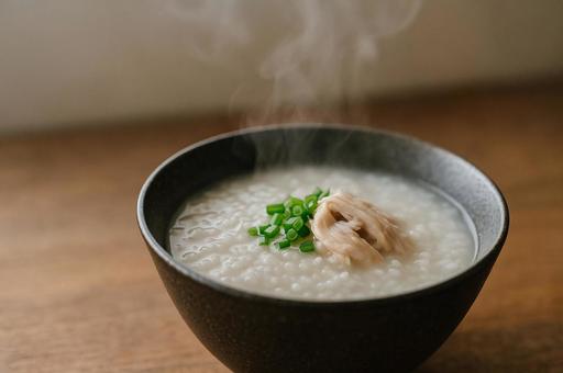 鶏がゆ 鶏がゆの写真