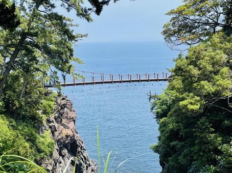 門脇つり橋/静岡 門脇つり橋/静岡の写真