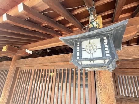 灯籠 灯籠 寒川神社,オブジェ,境内の写真素材
