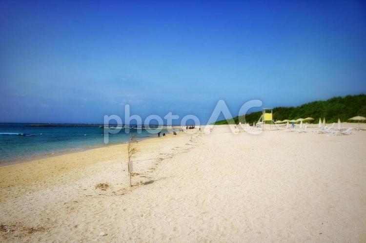 石垣島のマエサトビーチ マエサトビーチ,石垣島,沖縄の写真素材