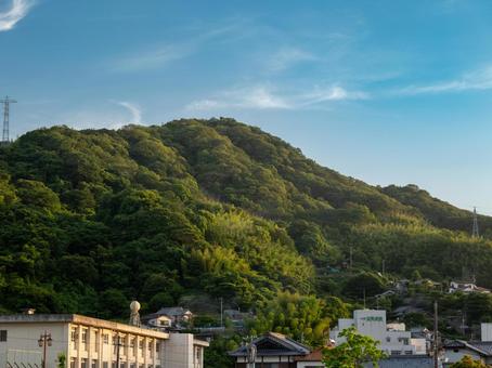 山 音戸,山,呉市の写真素材