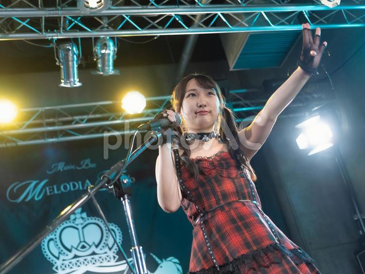 28：アイドルの女の子 アイドル,地下アイドル,ライブの写真素材