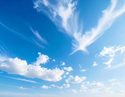 きれいな空の背景素材15 きれいな空の背景素材15の写真