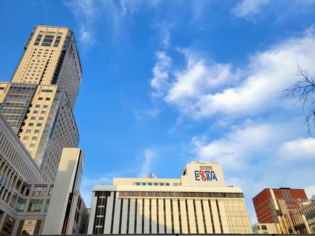 旧札幌ESTA JRタワーホテル日航 旧札幌ESTA JRタワーホテル日航 札幌エスタ,jrタワーホテル日航,北海道の写真素材