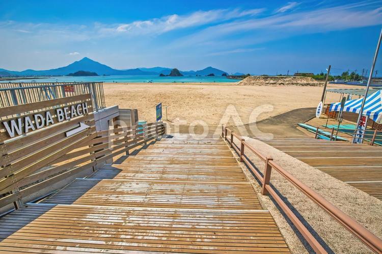 福井県高浜町の若狭和田ビーチ 福井県,高浜町,ビーチの写真素材