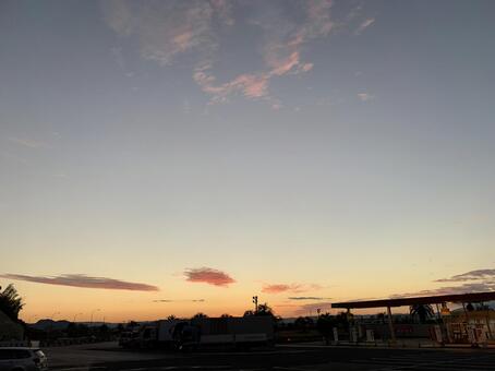 朝の空 朝の空の写真