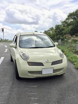 日産 マーチ AK-12 日産 マーチ AK-12 日産,ニッサン,マーチの写真素材