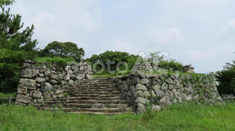 田丸城　天守台 田丸城,玉丸城,平山城の写真素材