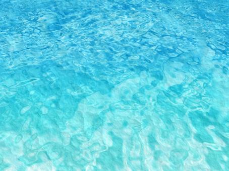 きれいな青い海 きれいな青い海の写真