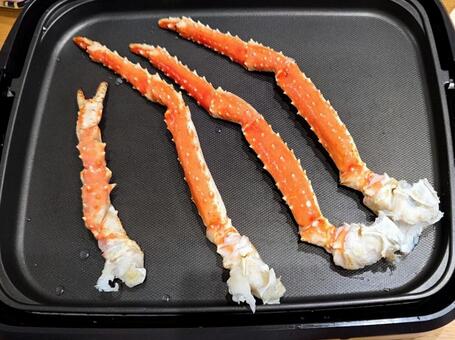 焼き蟹 食べ物,パーティー,蟹の写真素材