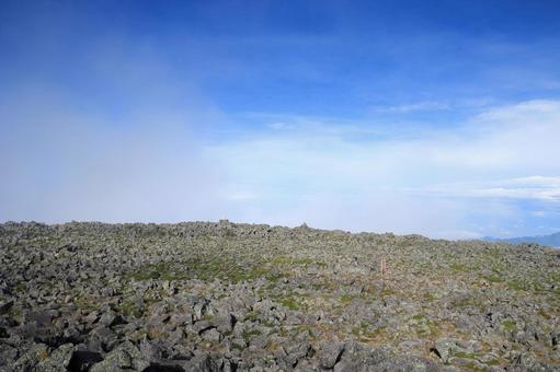蓼科山 山頂 蓼科山,八ヶ岳連峰,長野県の写真素材