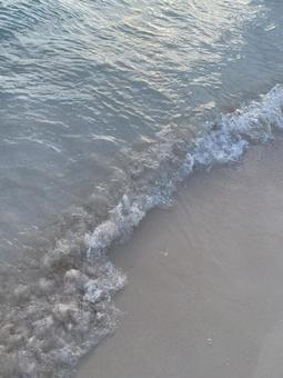 海岸 波打ち際 海岸 波打ち際の写真