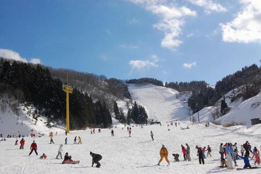 Ski resort, muikamachi, snow board, niigata, JPG