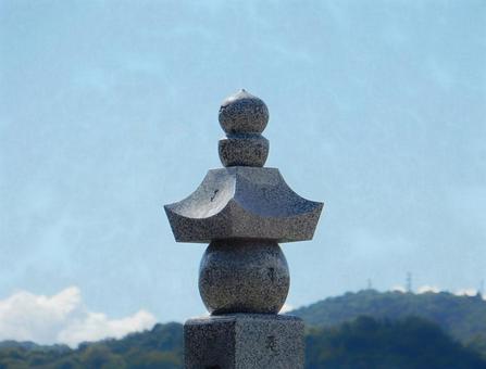 【風景写真】五輪塔 【風景写真】五輪塔 五輪塔,石塔,仏教の写真素材
