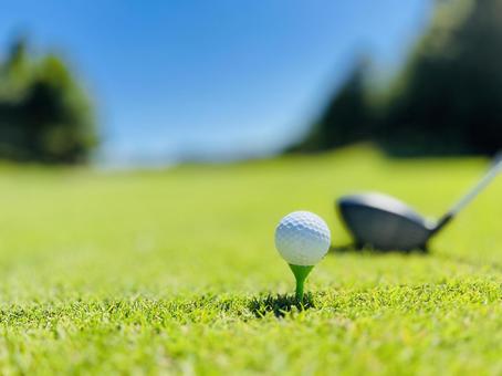Photo, golf ball, tea, tee up, 