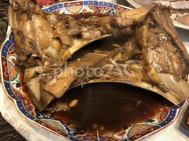 カマの煮付け 日本食,和食,魚の写真素材