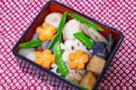 正月の煮しめ 煮しめ,正月,料理の写真素材