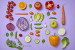 色んな種類の野菜 野菜,パプリカ,ニンジンの写真素材
