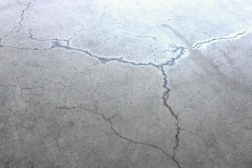 Photo, concrete, crack, ground, 