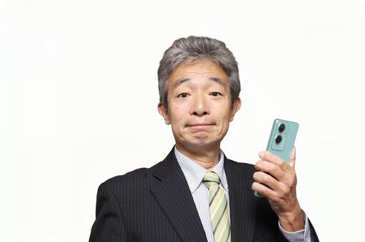 シニア　男性　サラリーマン シニア,シニア男性,サラリーマンの写真素材