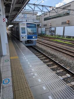 西武線の電車 西武池袋線,電車,車両の写真素材