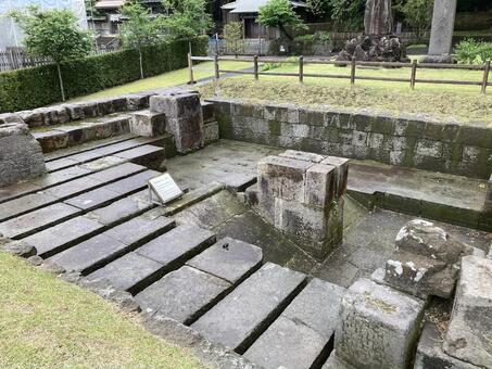 仙厳園　旧集成館反射炉跡 仙厳園,旧集成館,集成館の写真素材
