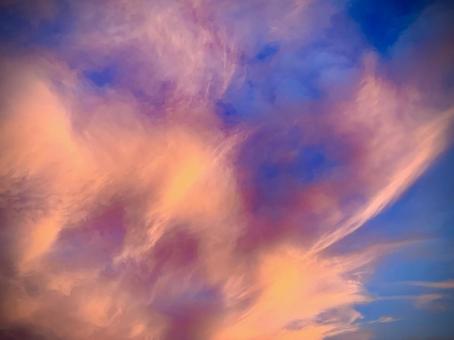 夕焼け雲 夕焼け雲の写真