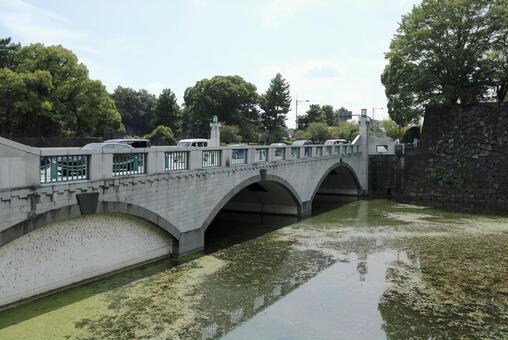 竹橋 竹橋,橋,皇居の写真素材