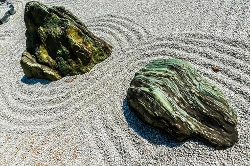 枯山水 枯山水の写真