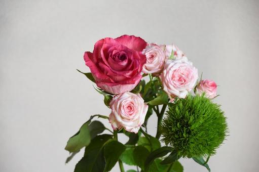 ピンクの花束 ピンク,ばら,薔薇の写真素材