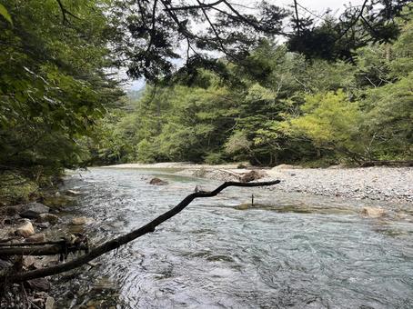 上高地 上高地 上高地,長野,梓川の写真素材