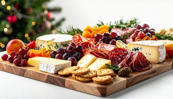 クリスマスオードブル盛り合わせの写真