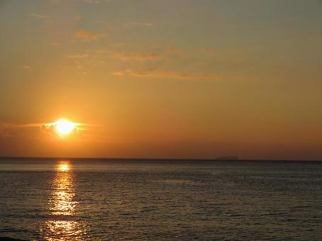 Photo, sunset, sun, light, 
