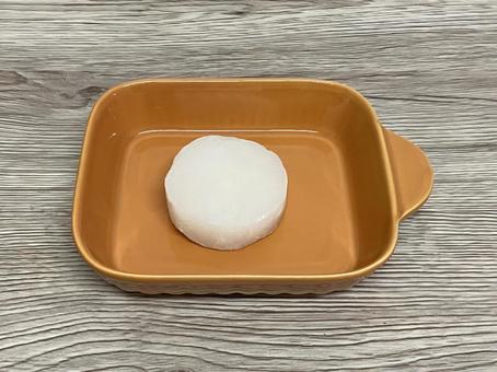 冷凍の輪切り大根（一つ） 大根,輪切り,冷凍の写真素材