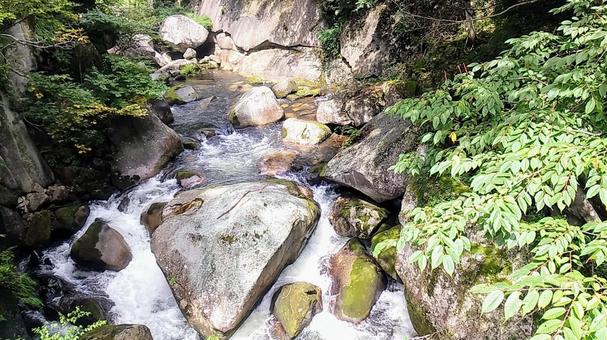 晩夏の昇仙峡の川⑦ 晩夏の昇仙峡の川⑦ 昇仙峡,風景,川の写真素材