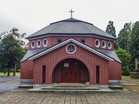 【北海道】北斗市・トラピスト大修道院 【北海道】北斗市・トラピスト大修道院 トラピスト大修道院,カトリック当別教会,北斗市の写真素材