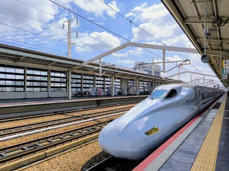 山陽新幹線、姫路駅、ホーム 山陽新幹線、姫路駅、ホーム jr,山陽新幹線,姫路駅の写真素材