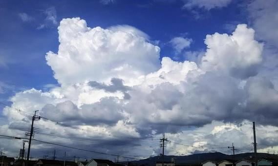 夏の雲（積乱雲） 自然,積乱雲,気象現象の写真素材
