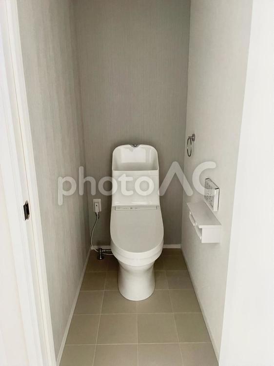 未使用のトイレ 家,住居,住宅の写真素材