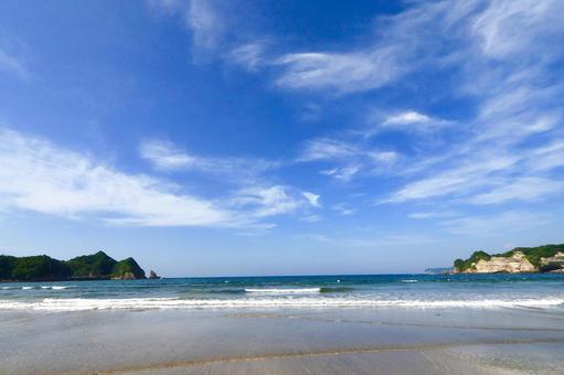 鵜原海岸 鵜原海岸 海,風景,波の写真素材