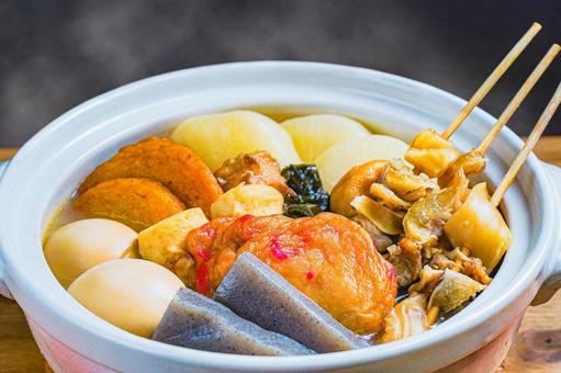 具だくさんのおでん おでん,鍋料理,大根の写真素材